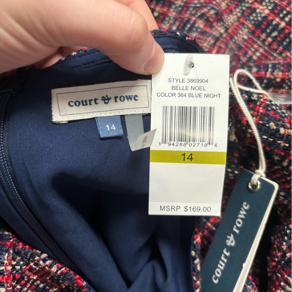 Court & Rowe Short Sleeve Dress 14 - Picture 3 of 3